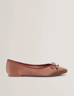 Ballerinas mit Satinschleife