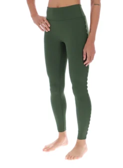 Bequeme Stretch-Yoga-Leggings mit Muschelsaum
