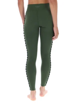 Bequeme Stretch-Yoga-Leggings mit Muschelsaum