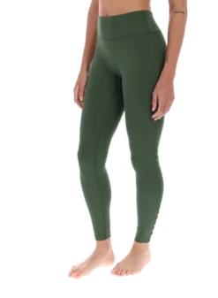 Bequeme Stretch-Yoga-Leggings mit Muschelsaum