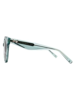 Übergroße Sonnenbrille mit Katzenaugen- und Schleifendetail