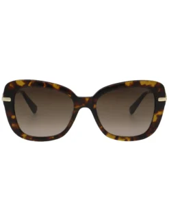 Übergroße Sonnenbrille mit Schmetterlingsrahmen