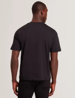 Besticktes TB-Logo-T-Shirt mit lockerer Passform
