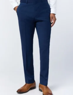 Blue Tonic Wool Rich Slim Slim Anzughose