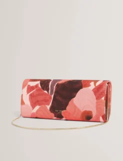 Clutch-Tasche mit Blumenmuster