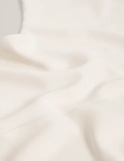 Crêpe-Top mit lässigen Ärmeln und Sanduhr-Sanduhr-Form