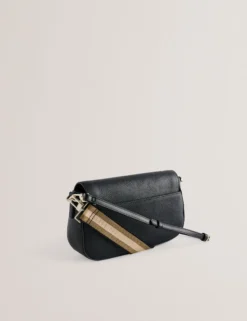 East West Satchel-Tasche aus Ledergewebe