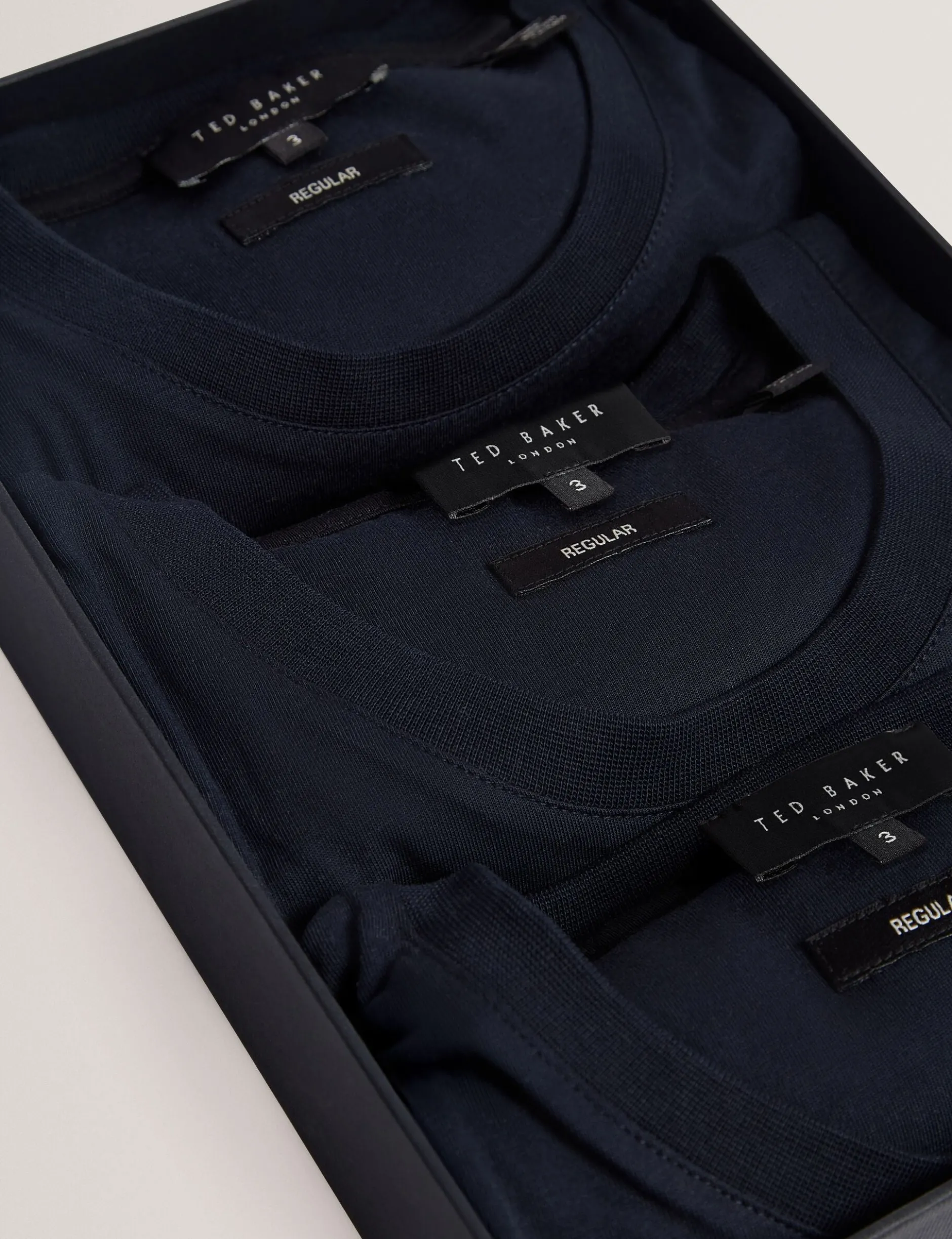 3er-Pack Baumwoll-T-Shirts Geschenkset