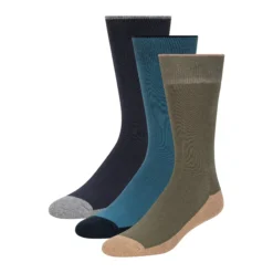 3er-Pack gepolsterte Socken aus Baumwollmischgewebe