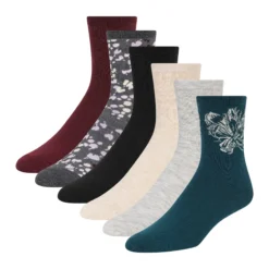 6er-Pack Socken mit gemischten Designs