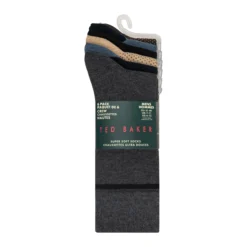 6er-Packung Baumwollmischgewebe-Socken