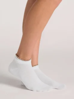 3er-Packung kurze, gewellte Knöchelsocken