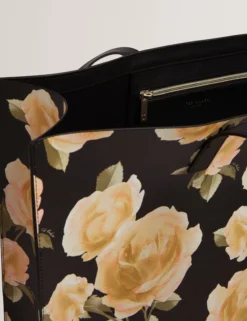 Extra große Icon-Tasche mit Blumenmuster