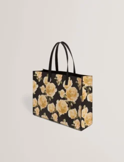 Extra große Icon-Tasche mit Blumenmuster