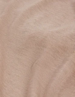 Feiner Merinowollpullover, lang geschnitten