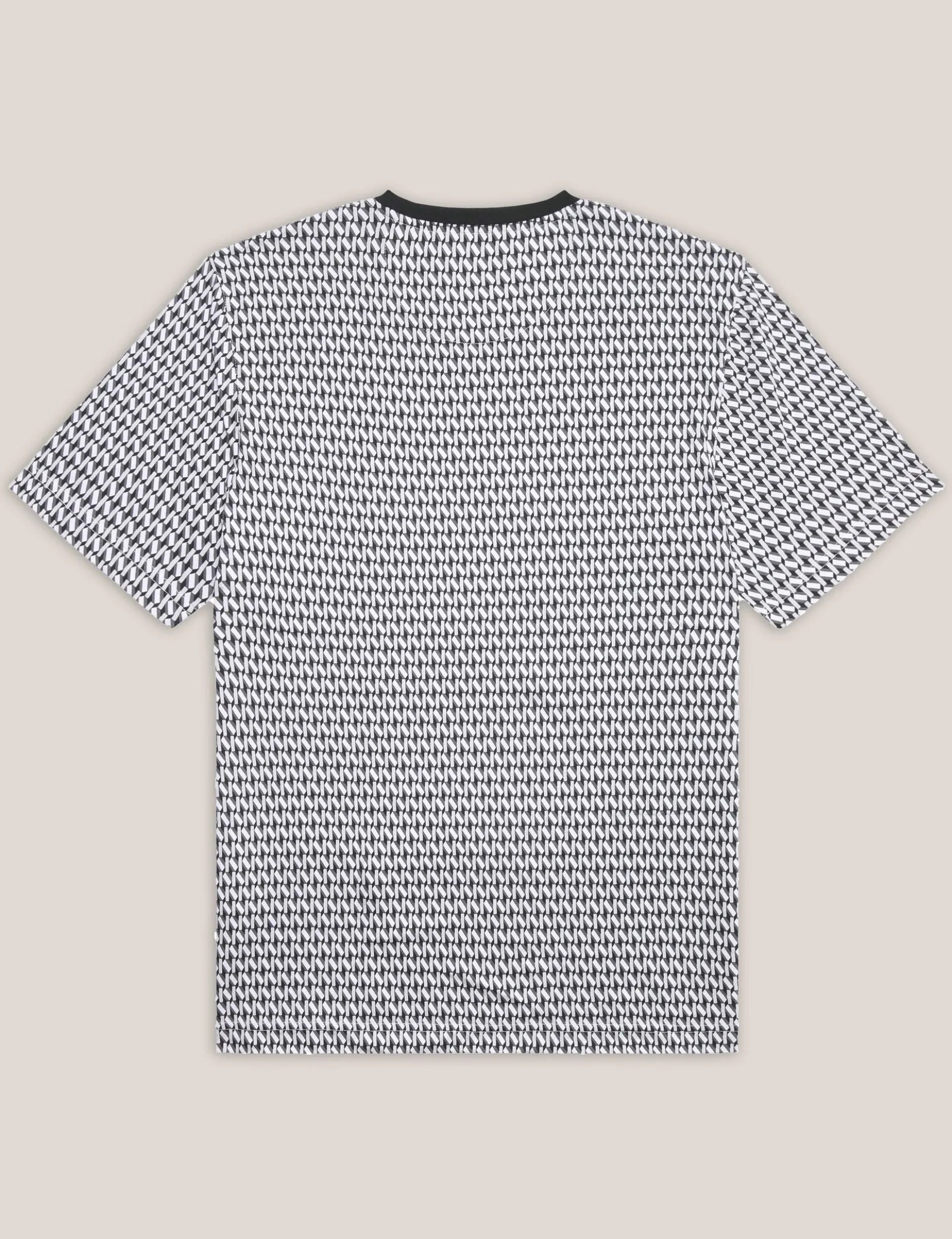 Geometrisches Jersey-Top-Geschenkset, 3er-Pack
