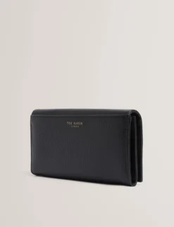 Große Handtasche aus Leder mit Hardware-Bar-Beschlägen