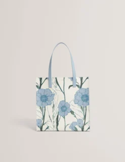 Große Tasche mit Blumenmuster