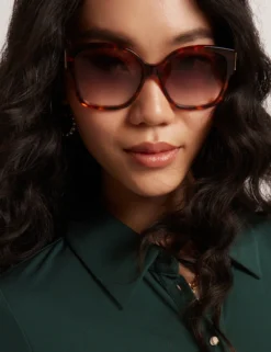 Hardware-Details Cat-Eye-Sonnenbrille