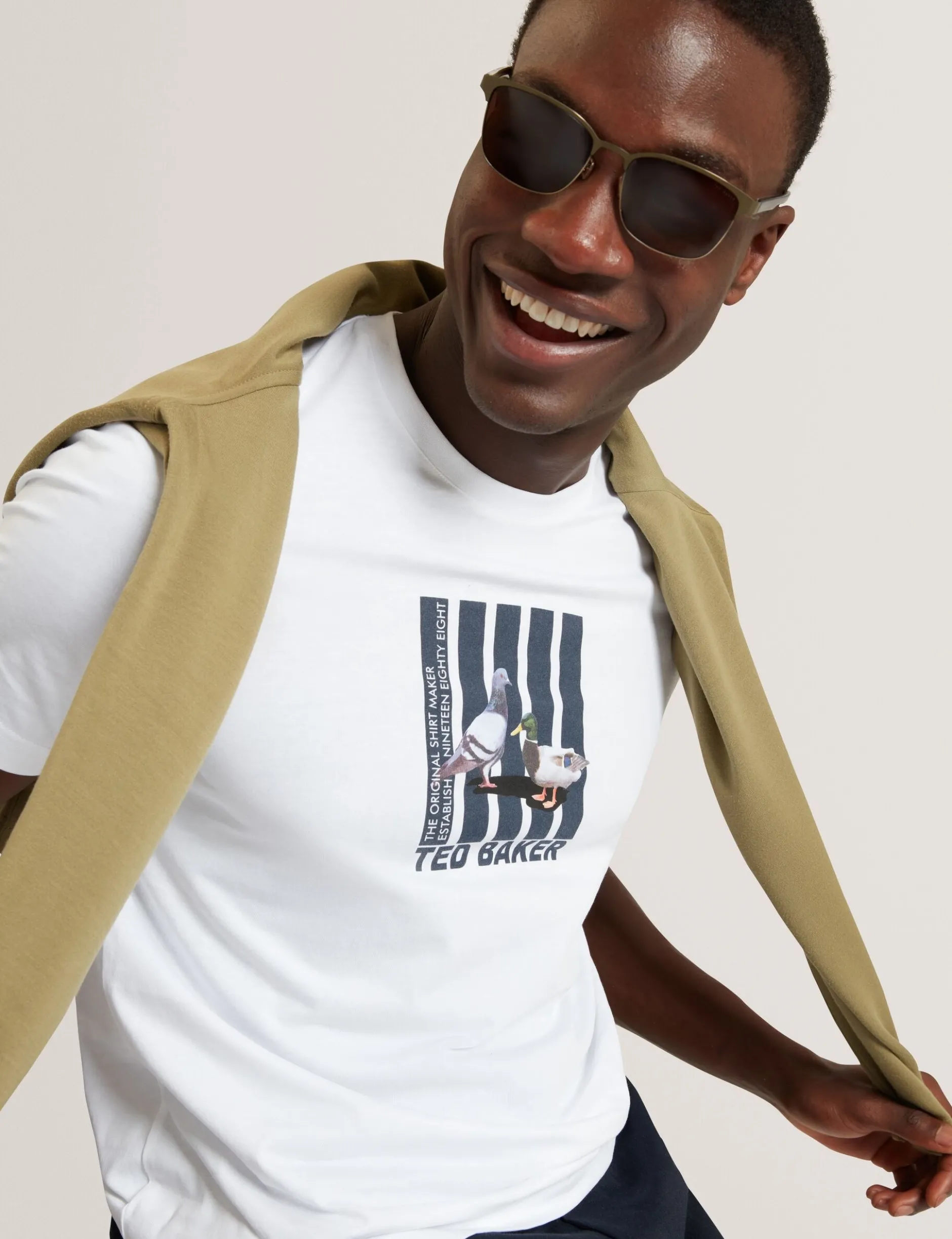 Heritage Bird Graphic Rundhals-T-Shirt