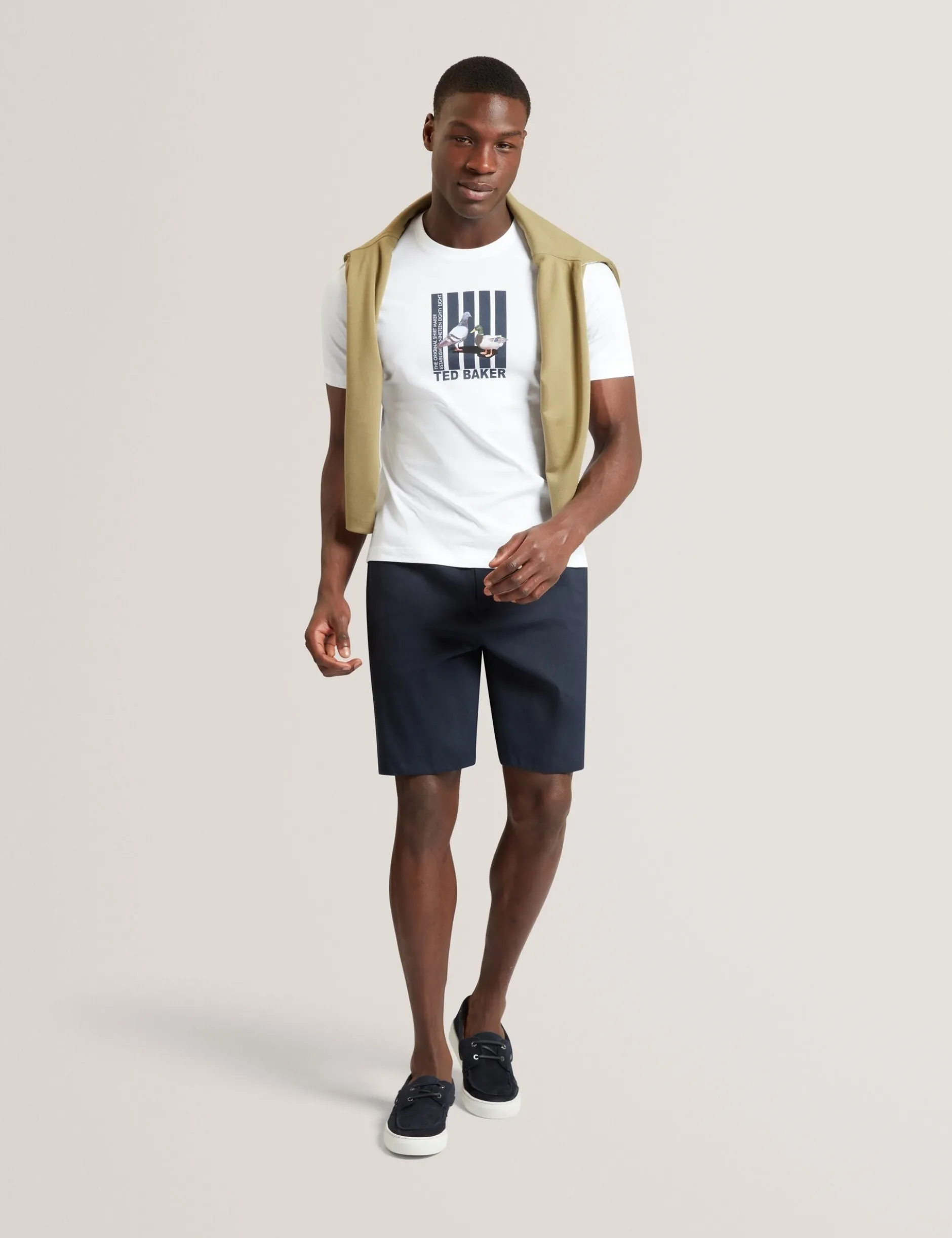 Heritage Bird Graphic Rundhals-T-Shirt