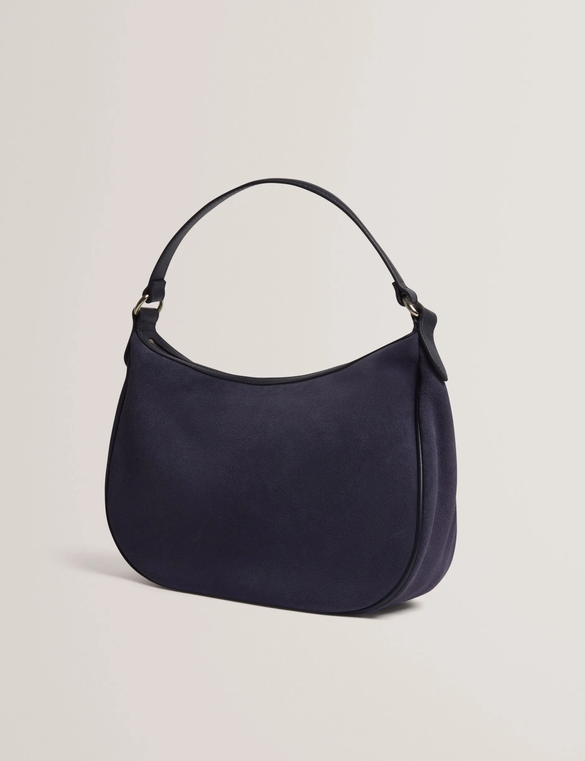 Hobo-Tasche aus Kunstleder mit Gurtband