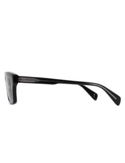 Klobige rechteckige Acetat-Sonnenbrille