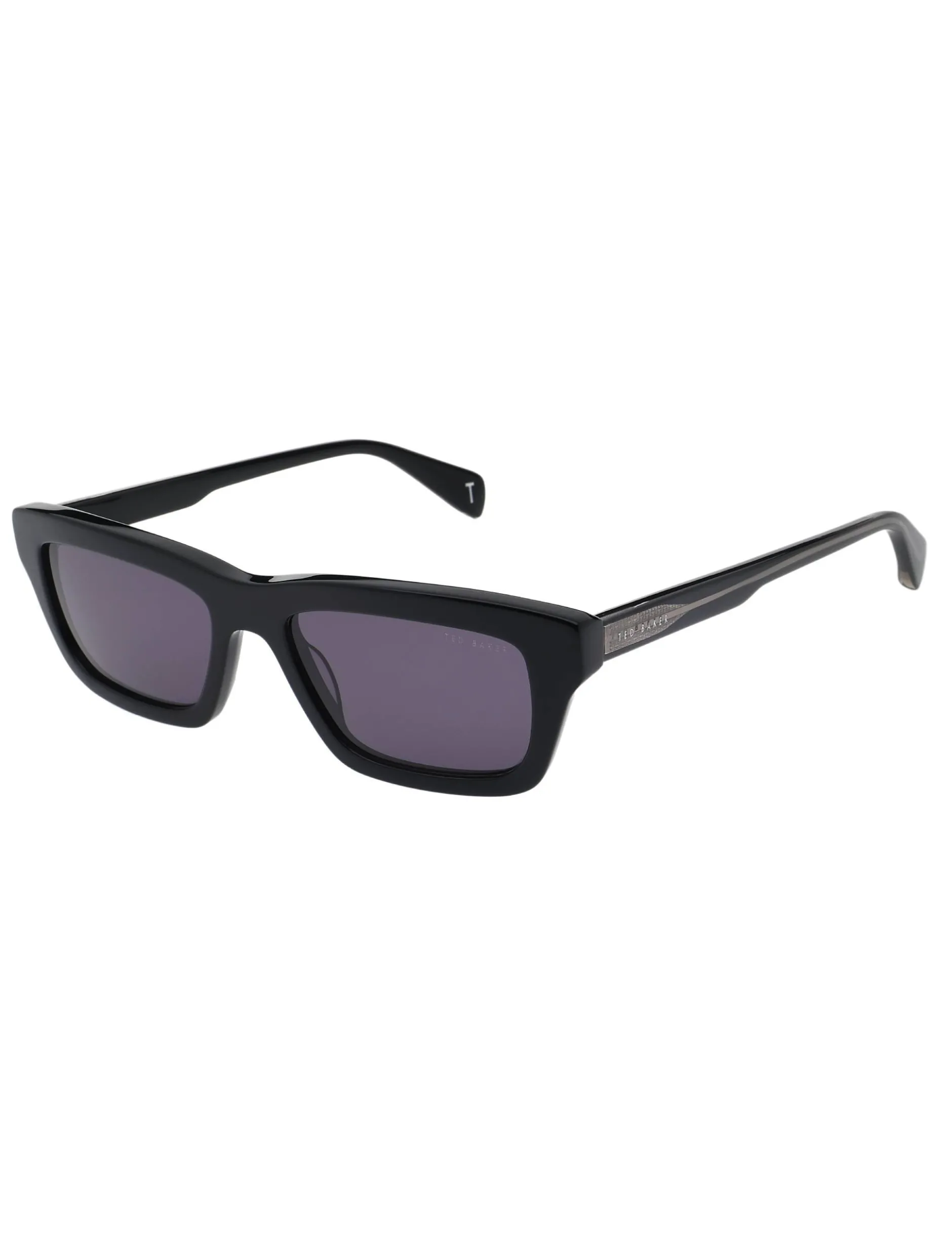 Klobige rechteckige Acetat-Sonnenbrille