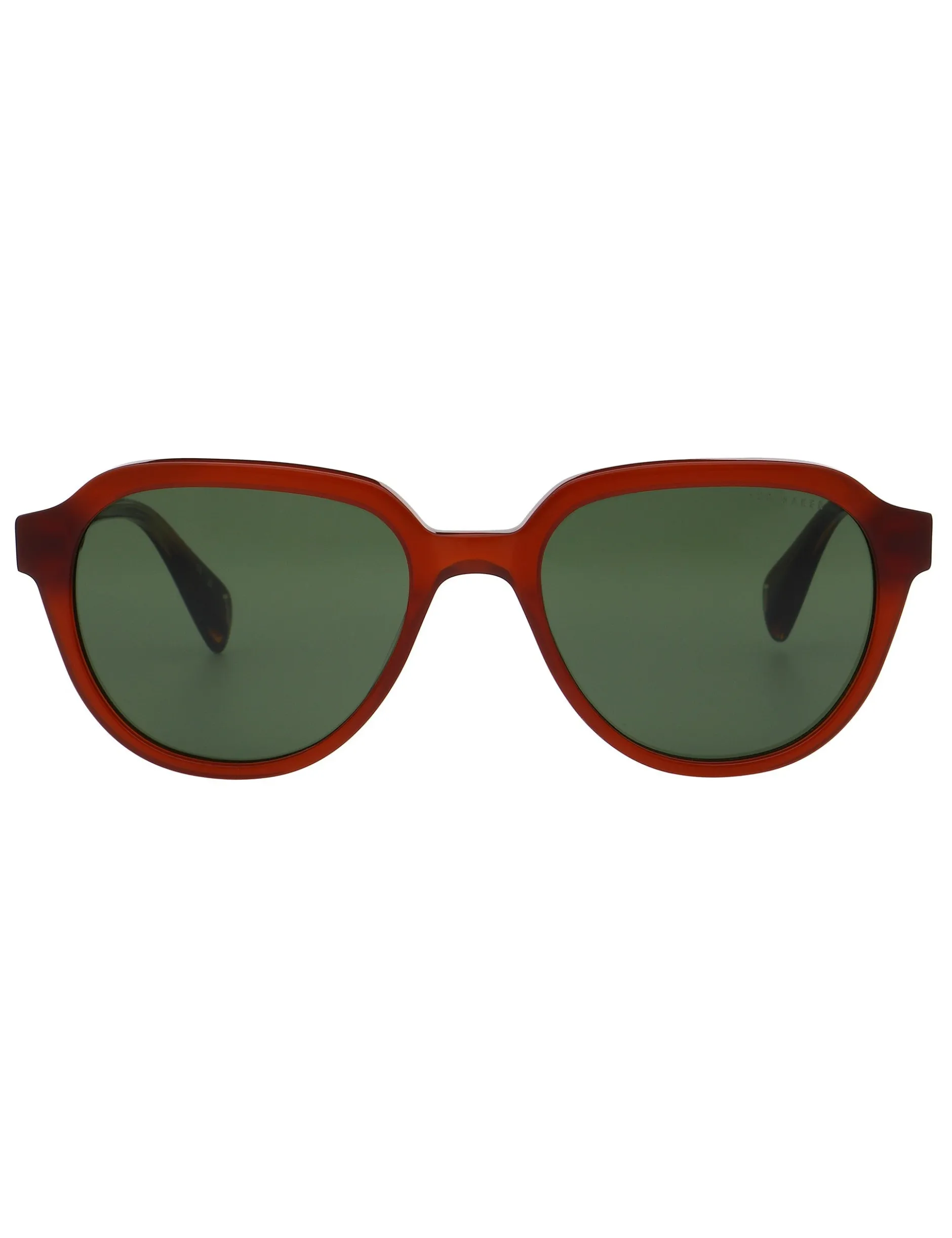 Klobige runde Retro-Sonnenbrille