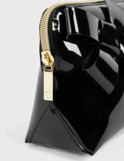Knot Bow Marken-Kosmetiktasche aus Vinyl