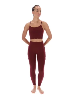 Komfortabler Yoga-Sport-BH mit Wellenkante