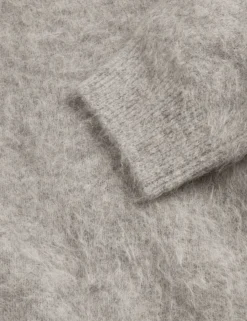 Kurzarmpullover aus Alpaka-Strick