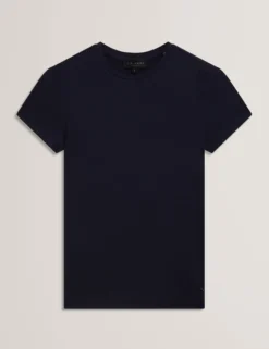 Kurzarm-T-Shirt mit weichem Griff und figurbetonter Passform