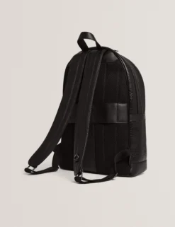 Laptop-Rucksack aus genarbtem Kunstleder