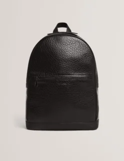 Laptop-Rucksack aus genarbtem Kunstleder