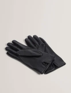 Lederhandschuhe mit Schnallenriemen