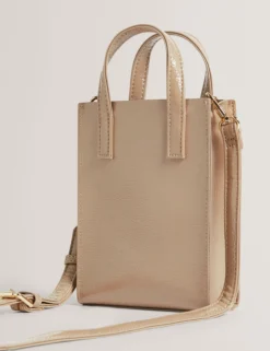 Mini Crinkle Patent PU Icon Tragetasche
