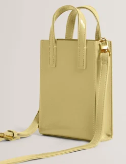 Mini Crinkle Patent PU Icon Tragetasche