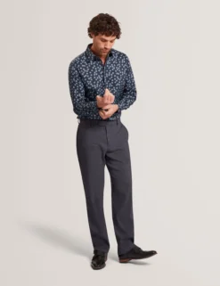 Mini Floral Stretch Cotton Regular Shirt