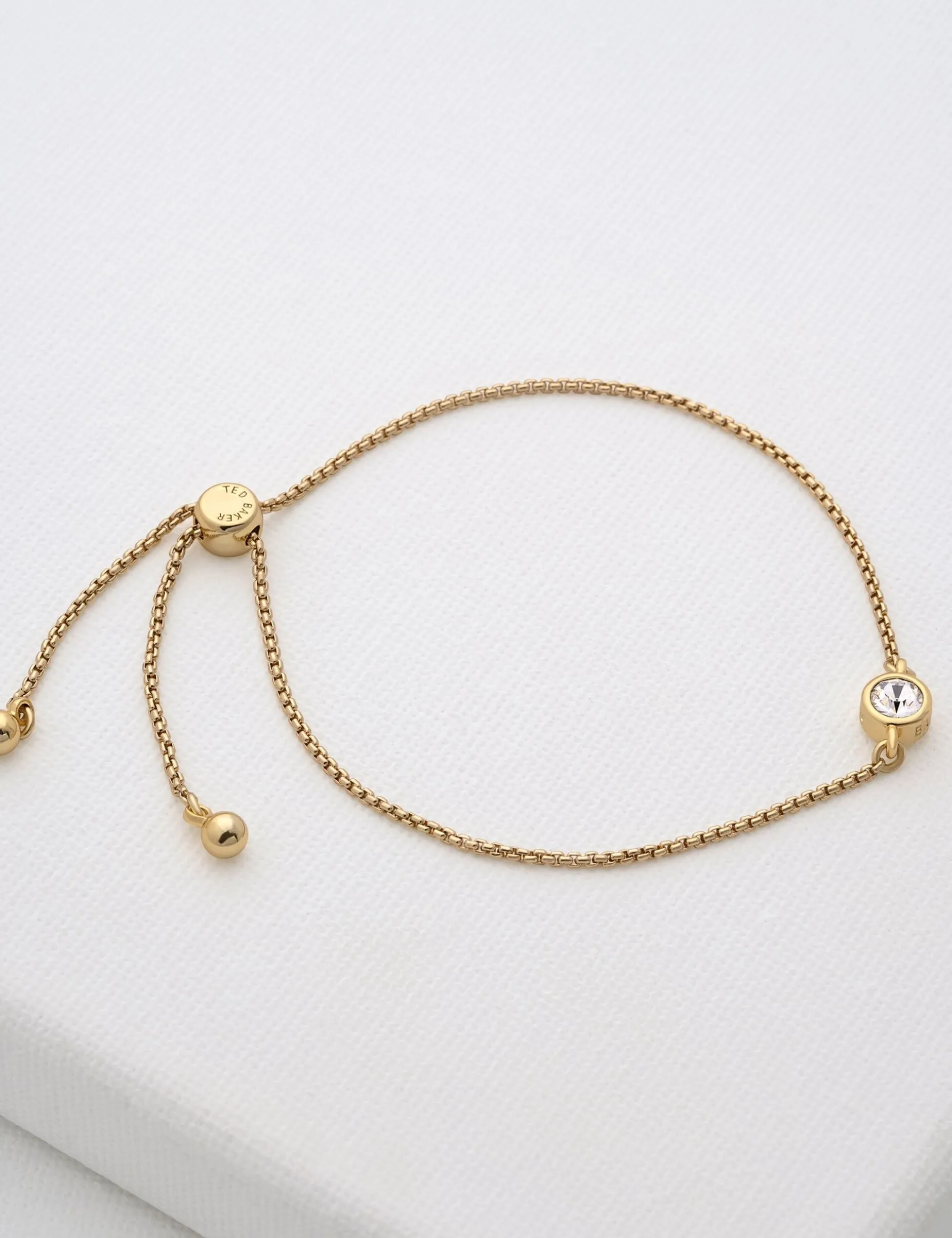 Mini-Kristall-Armband mit verstellbarem Schieber