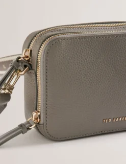 Mini-Leder-Umhängetasche für Kameras
