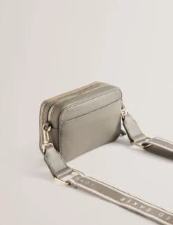 Mini-Leder-Umhängetasche für Kameras