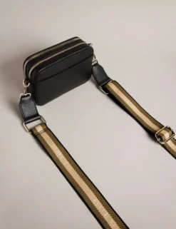 Mini-Leder-Umhängetasche für Kameras