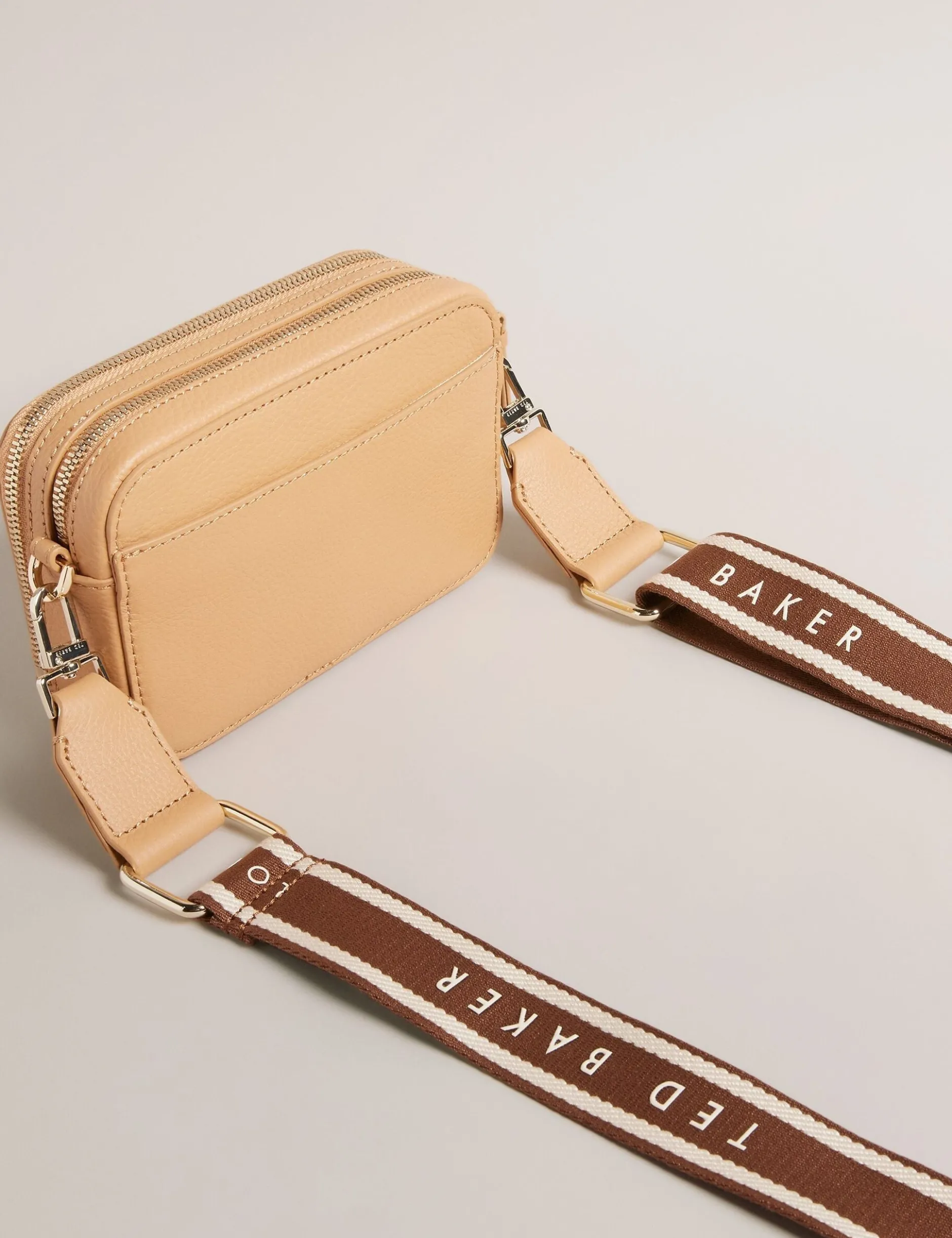 Mini-Leder-Umhängetasche für Kameras