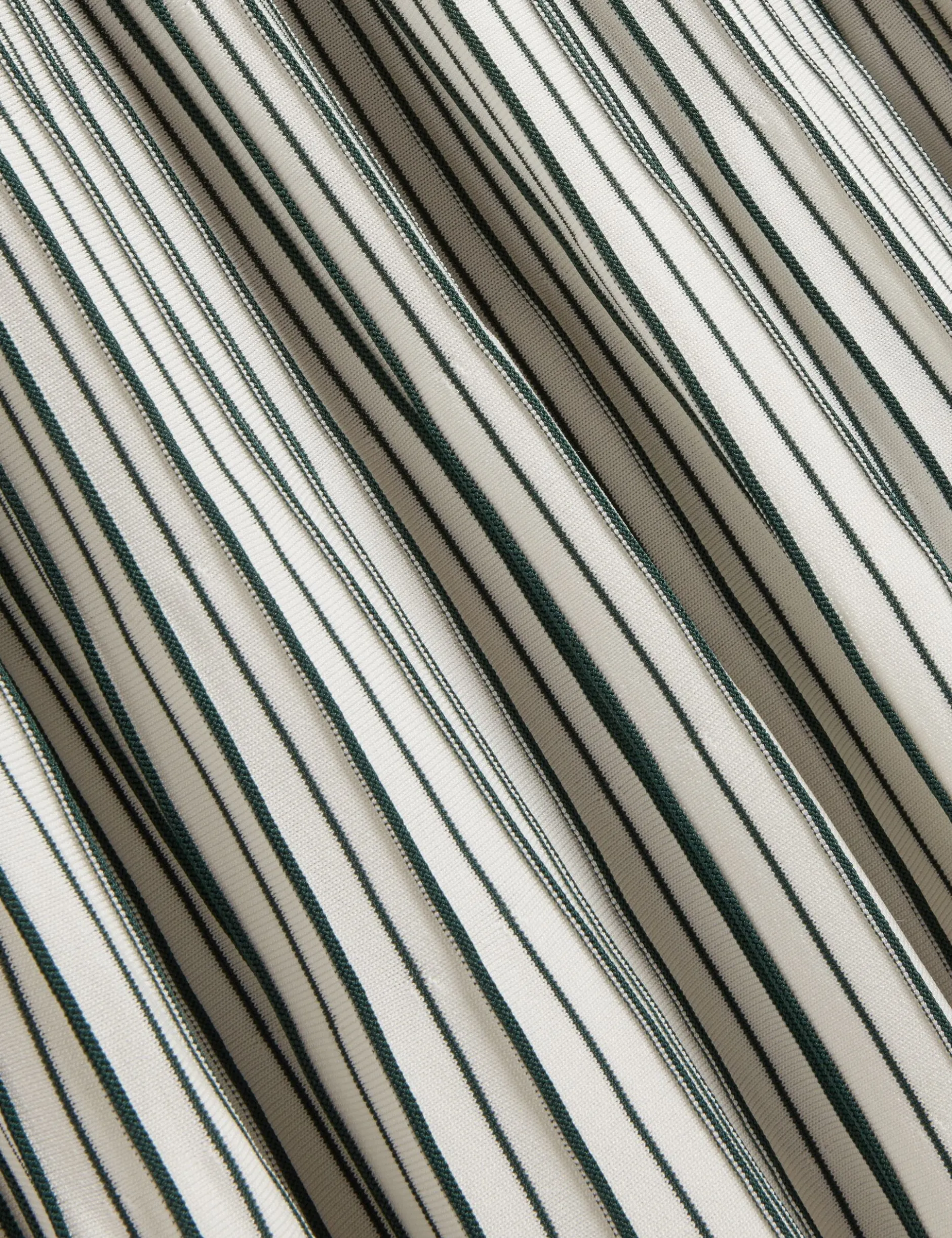 Ombre Rippstrick-A-Linien-Midirock