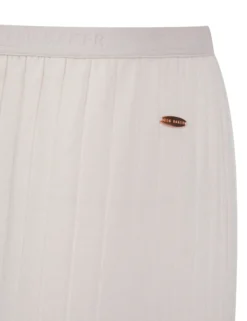 Pyjama-Set aus Jersey mit weitem Bein und Spitzenbesatz
