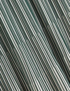 Ärmelloses Midikleid aus Strick mit Strukturstreifen