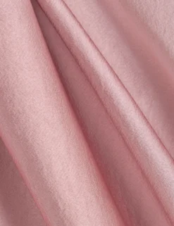 Ärmelloses Satin-Top mit hohem Wasserfallausschnitt
