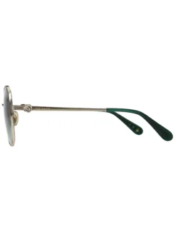 Runde Sonnenbrille mit Metallrahmen