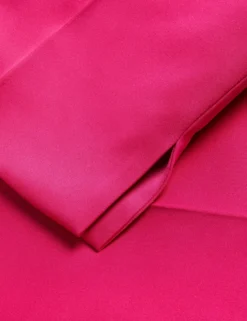 Satin-Hose mit schmalem Bein